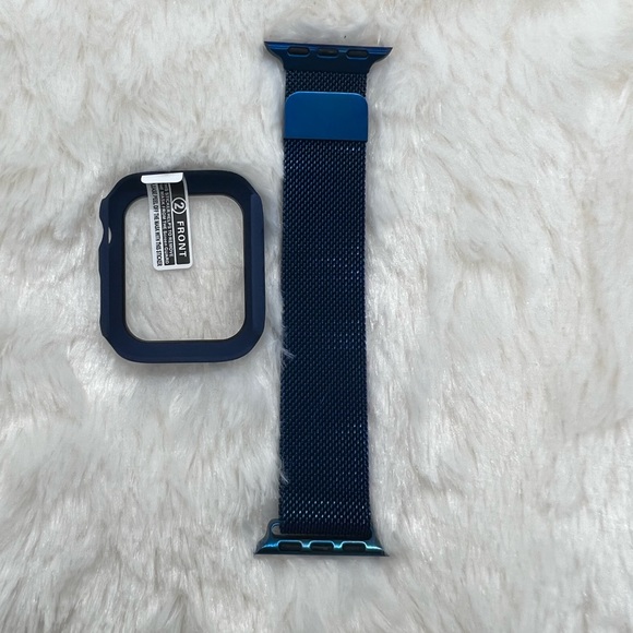 Set Apple Watch metallic Band + screen protector 
42mm/44mm - Picture 2 of 2